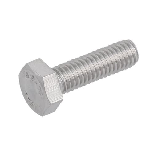 Bullone Esagonale 1/2-20 X 3 Grado 8 – Filettatura Fine Completa – Acciaio Legato Zincato Giallo – ASMC