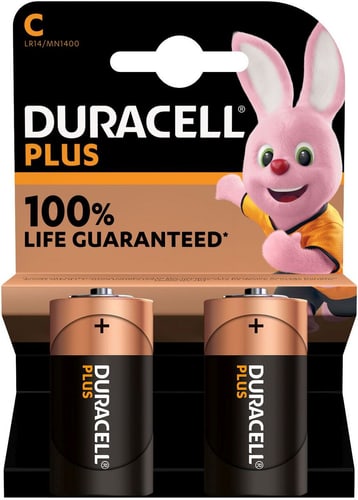 Duracell Plus C / LR14 2 pièces pile Batterie – acheter chez