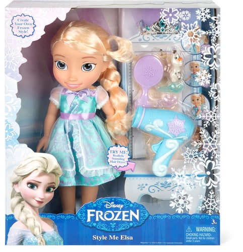 Pieces accessoires pour Disney Frozen Poupee Style me Elsa