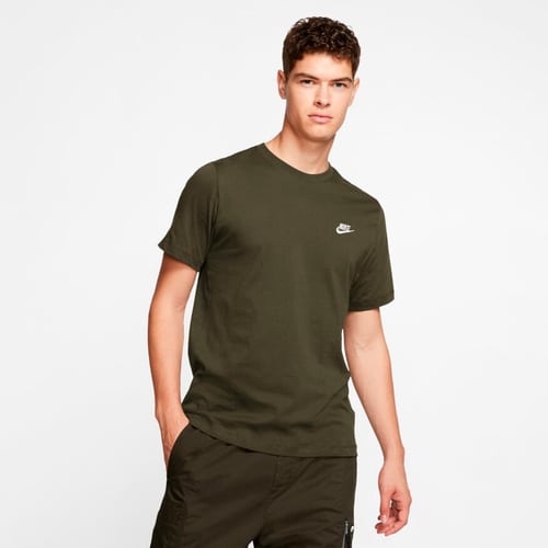 nike t shirt khaki