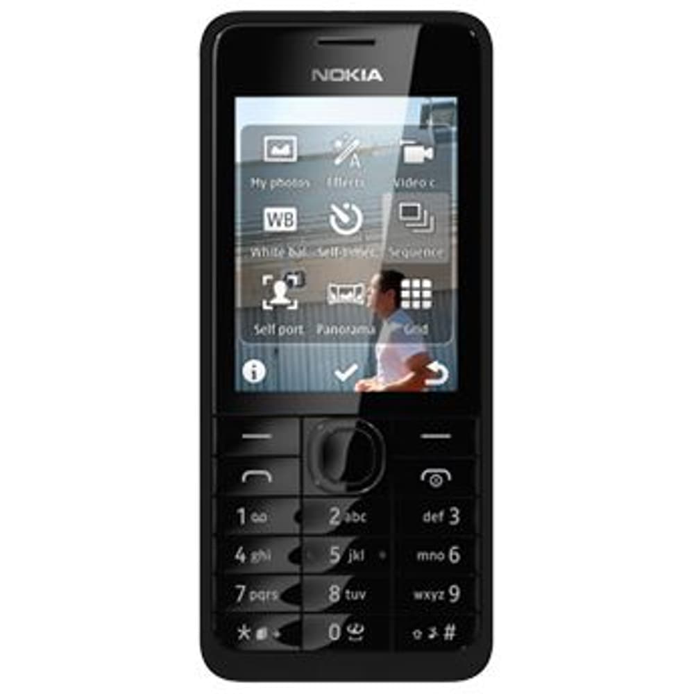 Nokia 301 DualSIM black 79457080000013 Bild Nr. 1