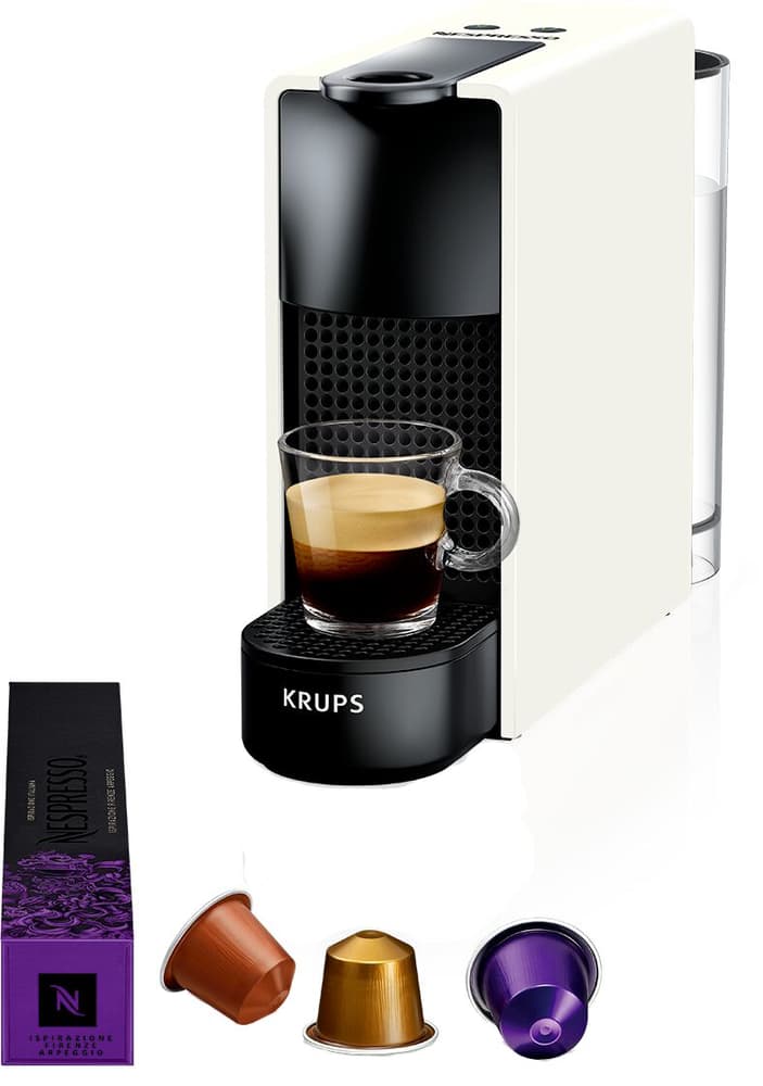 Nespresso Essenza Mini Bianco XN1101 Macchina per caffè in capsule Krups 717464700000 N. figura 1