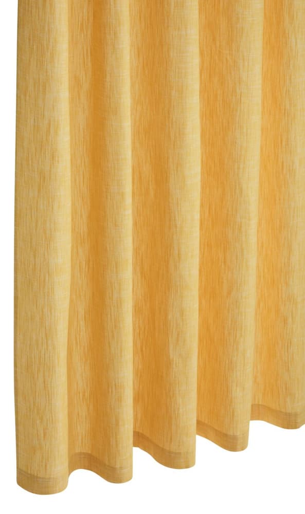 TIAGO Rideau prêt à poser opaque 430263621850 Couleur Jaune Dimensions L: 150.0 cm x H: 260.0 cm Photo no. 1
