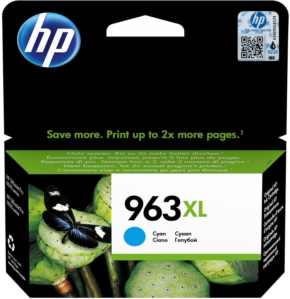 HP cartuccia d'inchiostro 963XL 3JA27AE cyan Cartuccia d'inchiostro HP 798259100000 N. figura 1