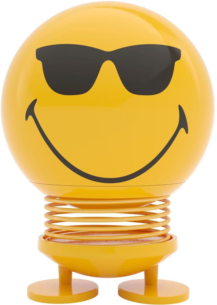 Bumble Smiley Cool L 14 cm, giallo Présentoir, Aufsteller Hoptimist 785302424647 N. figura 1