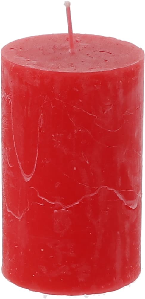 Candela cilindria rustico Candela Balthasar 656206900009 Colore Rosso Dimensioni ø: 5.0 cm x A: 8.0 cm N. figura 1