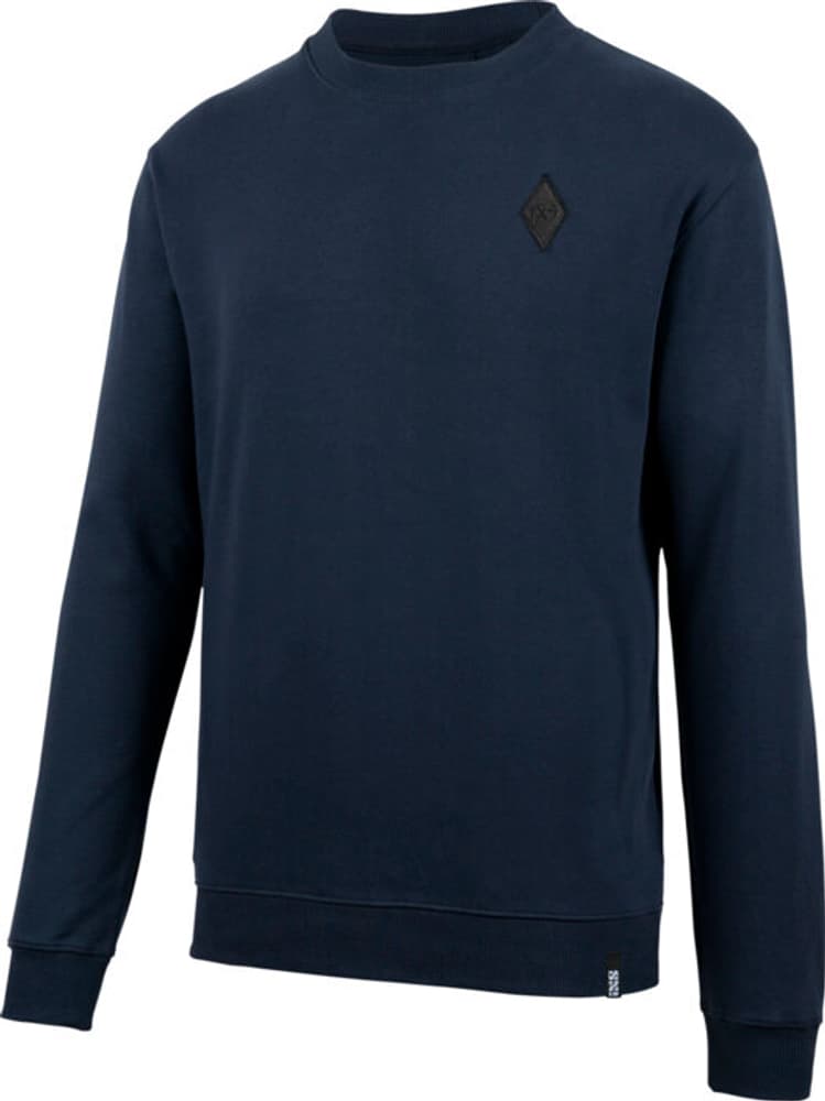 Rhombus organic sweater Sweatshirt iXS 470905300343 Taille S Couleur bleu marine Photo no. 1