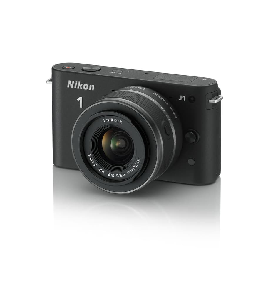 1, J1 KIT 10-30mm schwarz Systemkamera Nikon 79336450000011 Bild Nr. 1