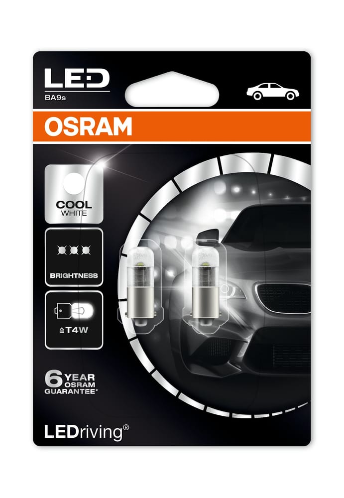 LED Retrofit T4W kaltweiss 6000K Autolampe Osram 620477000000 Bild Nr. 1