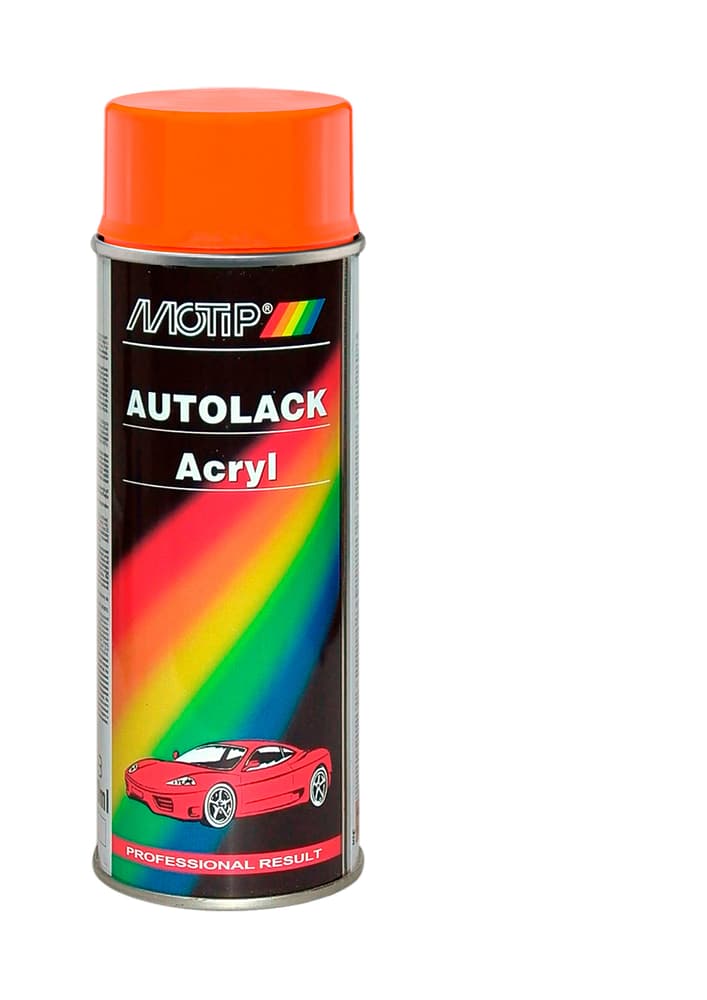 Acryl-Autolack orange 400 ml Lackspray MOTIP 620713500000 Farbtyp 42420 Bild Nr. 1
