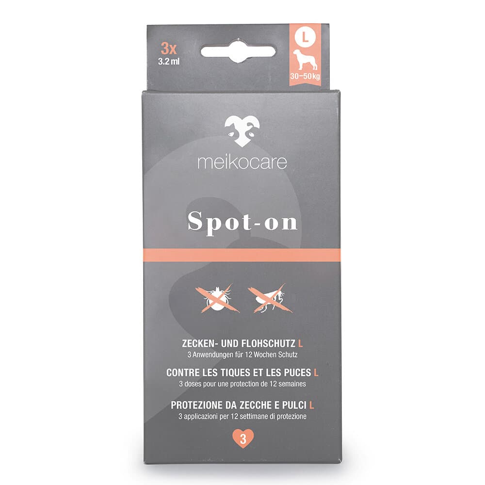 Spot-On Hund L, 3x 3.2 ml Ungezieferschutztropfen meikocare 658369400000 Bild Nr. 1