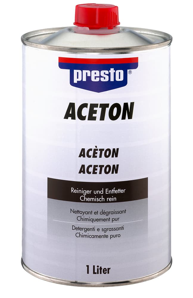 Aceton 1 L Verdünnungsmittel Presto 620156000000 Bild Nr. 1