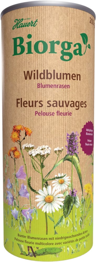 Biorga Blumenrasen, 0,2 Kg Blumensamen Hauert 658247200000 Bild Nr. 1