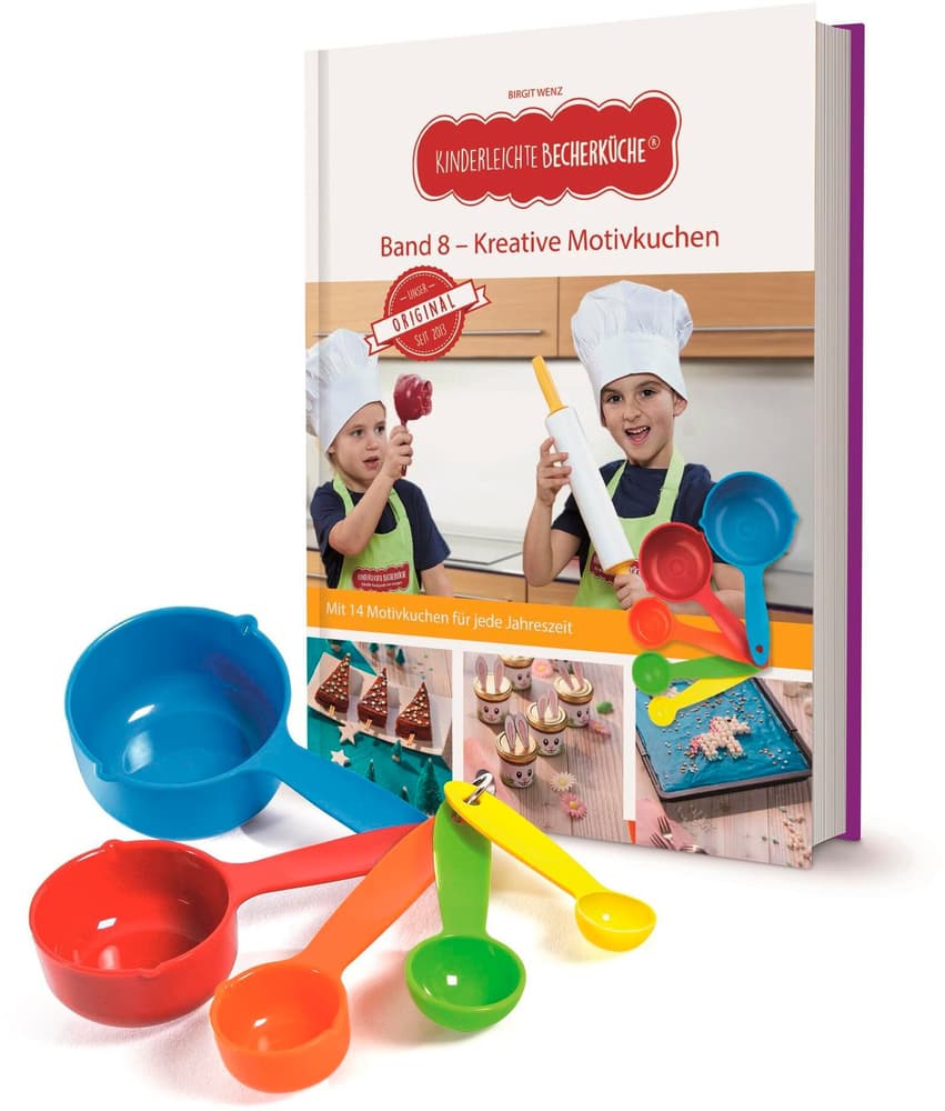 Livre de cuisine: Kreative Motivkuchen -DE Livre de recettes Kinderleichte Becher 785302425148 Photo no. 1