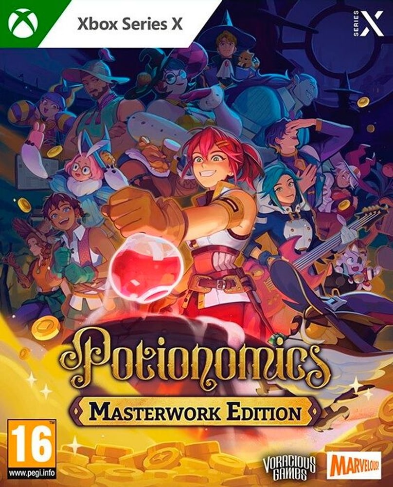 XSX - Potionomics - Masterwork Edition Game (Box) 785302435019 Bild Nr. 1
