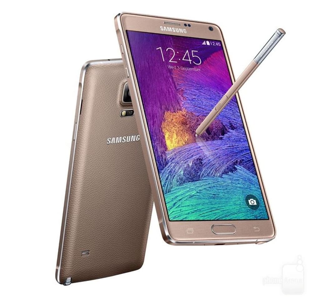 Galaxy Note 4 Gold Smartphone Samsung 79458270000014 Photo n°. 1
