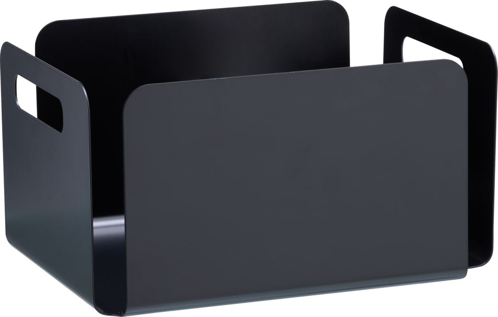 NOTCH Porta riviste 440877600000 Colore Nero Dimensioni L: 31.6 cm x P: 25.7 cm x A: 16.7 cm N. figura 1