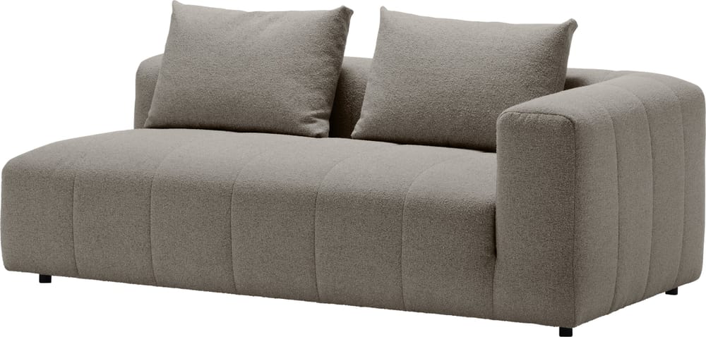 RAYAS 2.5er-Sofa 405885125180 Grösse B: 193.0 cm x T: 105.0 cm x H: 64.5 cm Farbe Grau Bild Nr. 1