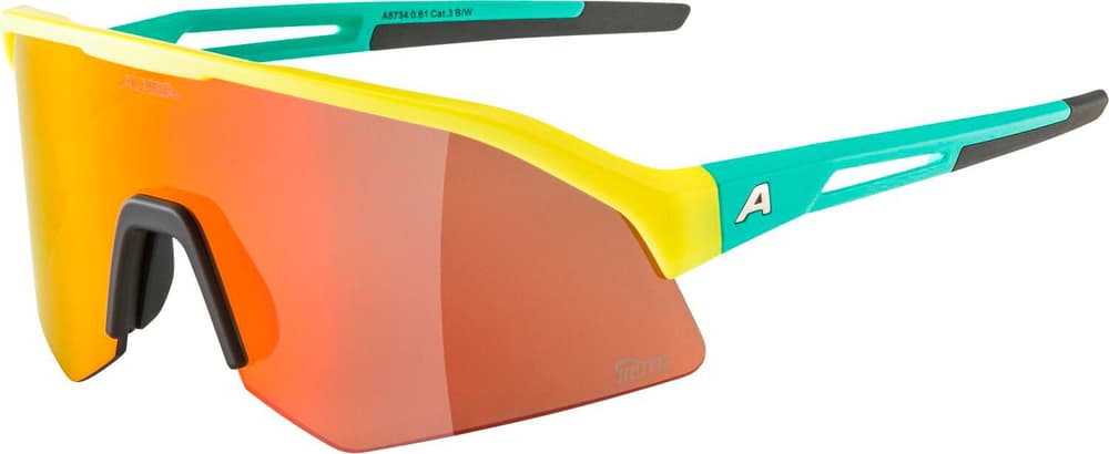 SONIC HR Q-LITE Sportbrille Alpina 468821100082 Grösse Einheitsgrösse Farbe Helltürkis Bild-Nr. 1