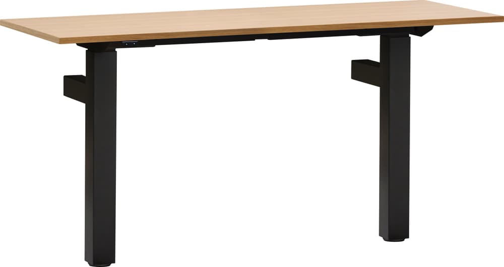 FLEXCUBE Tavolo da parete regolabile in altezza 401928900000 Dimensioni L: 140.0 cm x P: 50.0 cm x A: 67.5 cm Colore Quercia N. figura 1