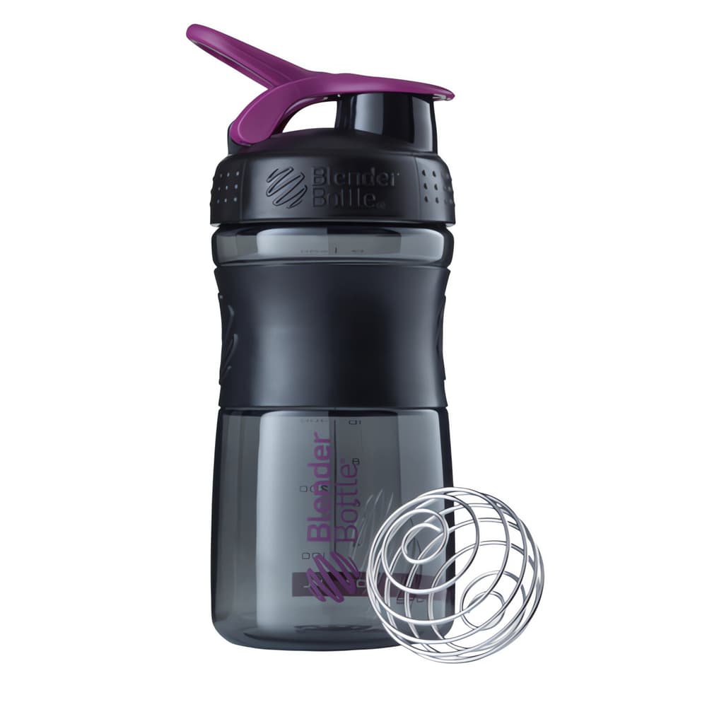 SportMixer Flip 590ml Shaker Blender Bottle 468840600049 Grösse Einheitsgrösse Farbe dunkelviolett Bild-Nr. 1