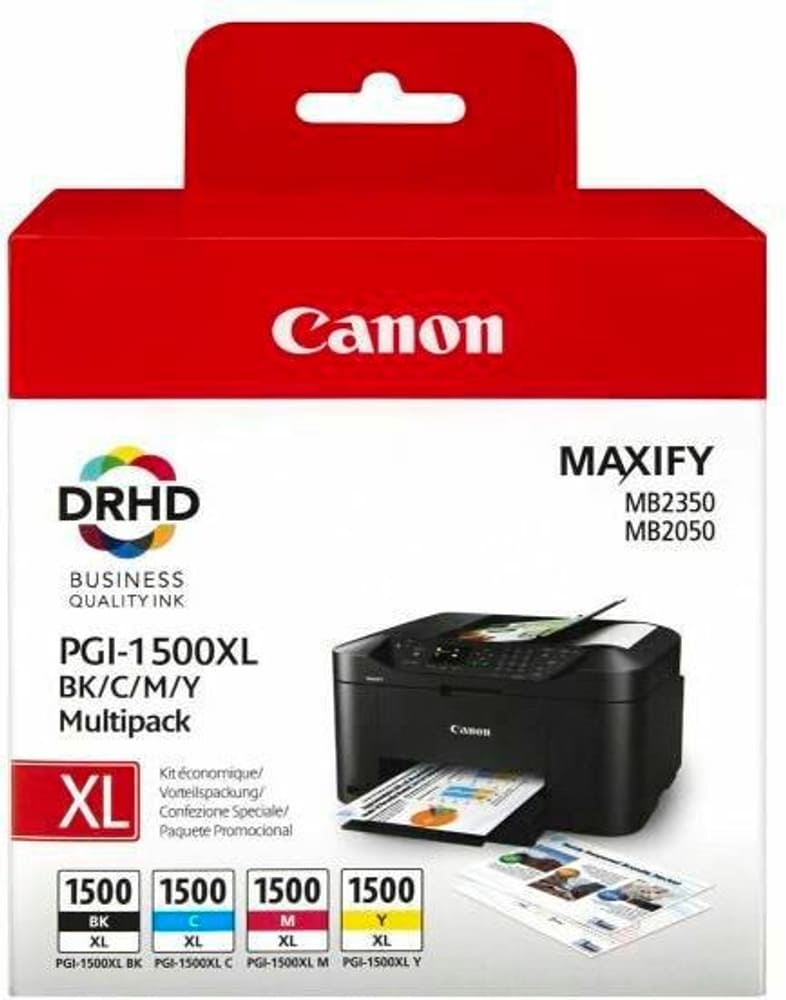 Canon PGI-1500 Multipack XL Cartouche d’encre Canon 798346200000 Photo no. 1