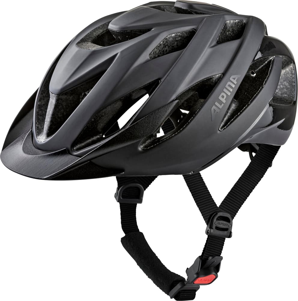 Lavarda Velohelm Alpina 465028452120 Grösse 52-57 Farbe schwarz Bild-Nr. 1