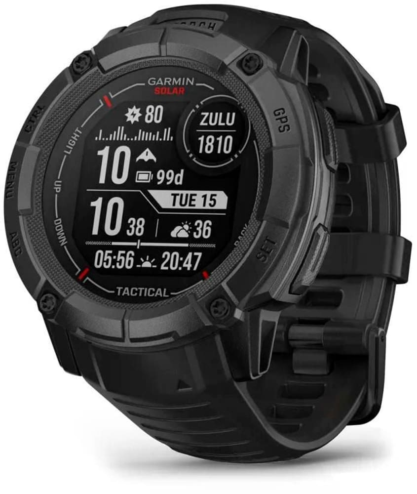 Instinct 2X Solar Tactical Edition Smartwatch Garmin 785302426599 Bild Nr. 1