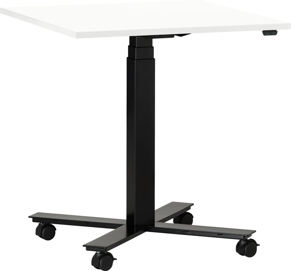 FLEXCUBE Table de conférence réglable en hauteur 401932700000 Dimensions L: 70.0 cm x P: 70.0 cm x H: 66.5 cm Couleur Blanc Photo no. 1