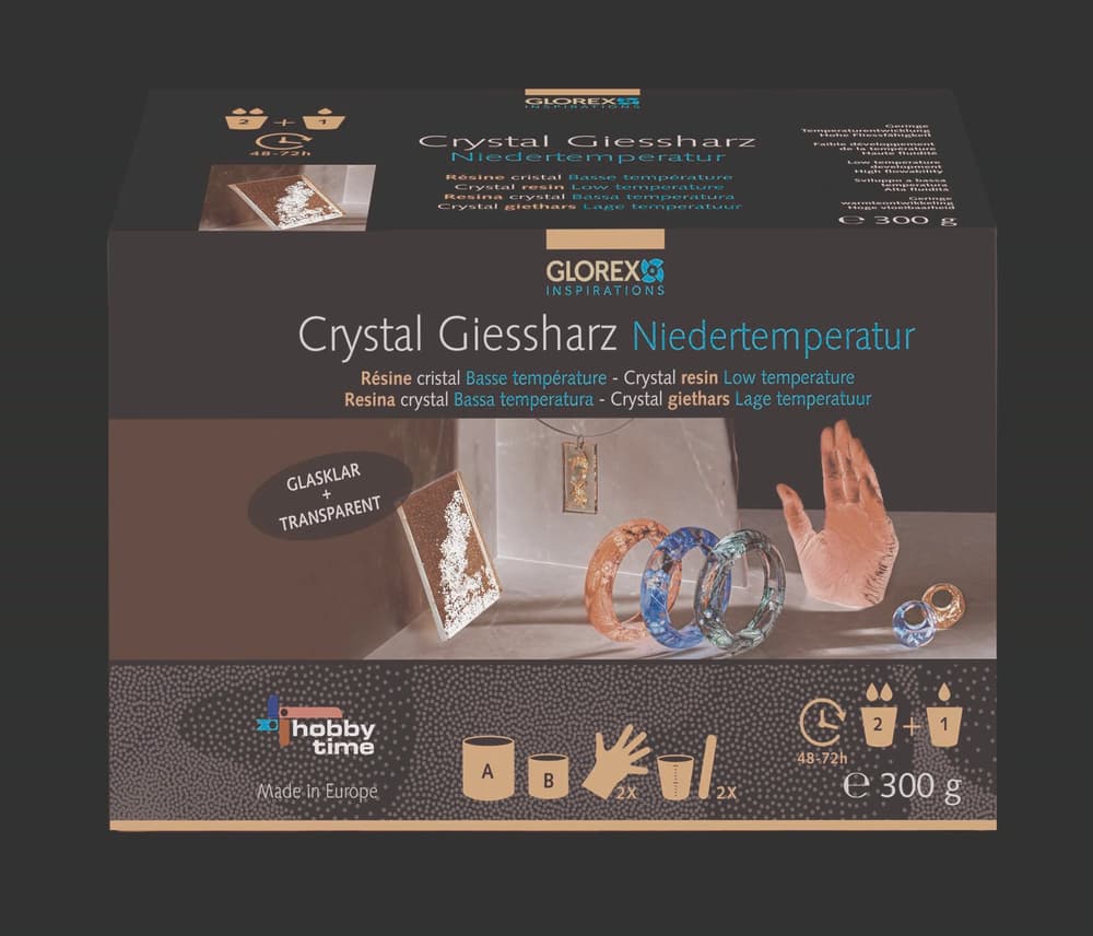 Crystal-Giessharz 300g Niedertemperatur Modelliermasse 668395500000 Bild Nr. 1
