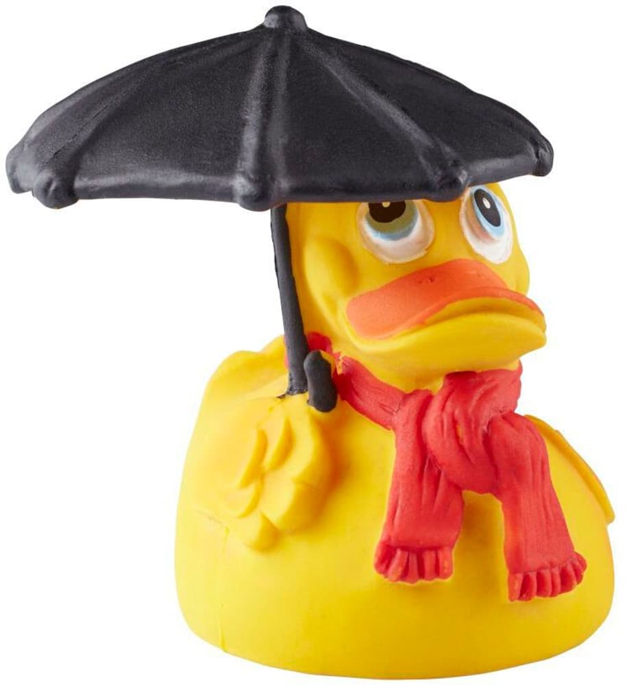 Canard de bain temps pluvieux jaune Canard en caoutchouc Lanco 676166600000 Photo no. 1