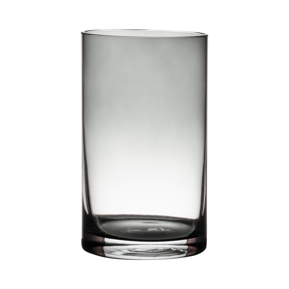 Cylindrique Vase Hakbjl Glass 656214200000 Couleur Gris foncé Dimensions ø: 12.0 cm x H: 20.0 cm Photo no. 1