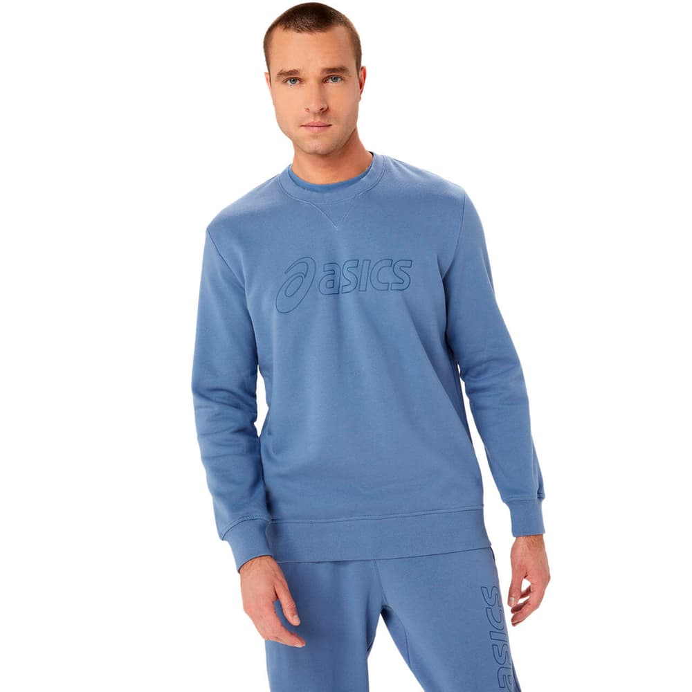 Sweatshirt Sweatshirt Asics 471852300647 Taglie XL Colore denim N. figura 1