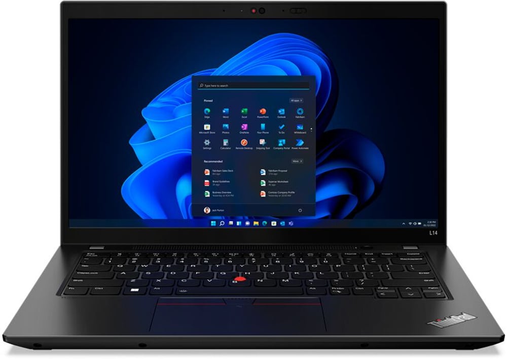 ThinkPad L14 Gen 3, Ryzen 5 PRO, 8 GB, 256 GB Laptop Lenovo 785300178141 Bild Nr. 1