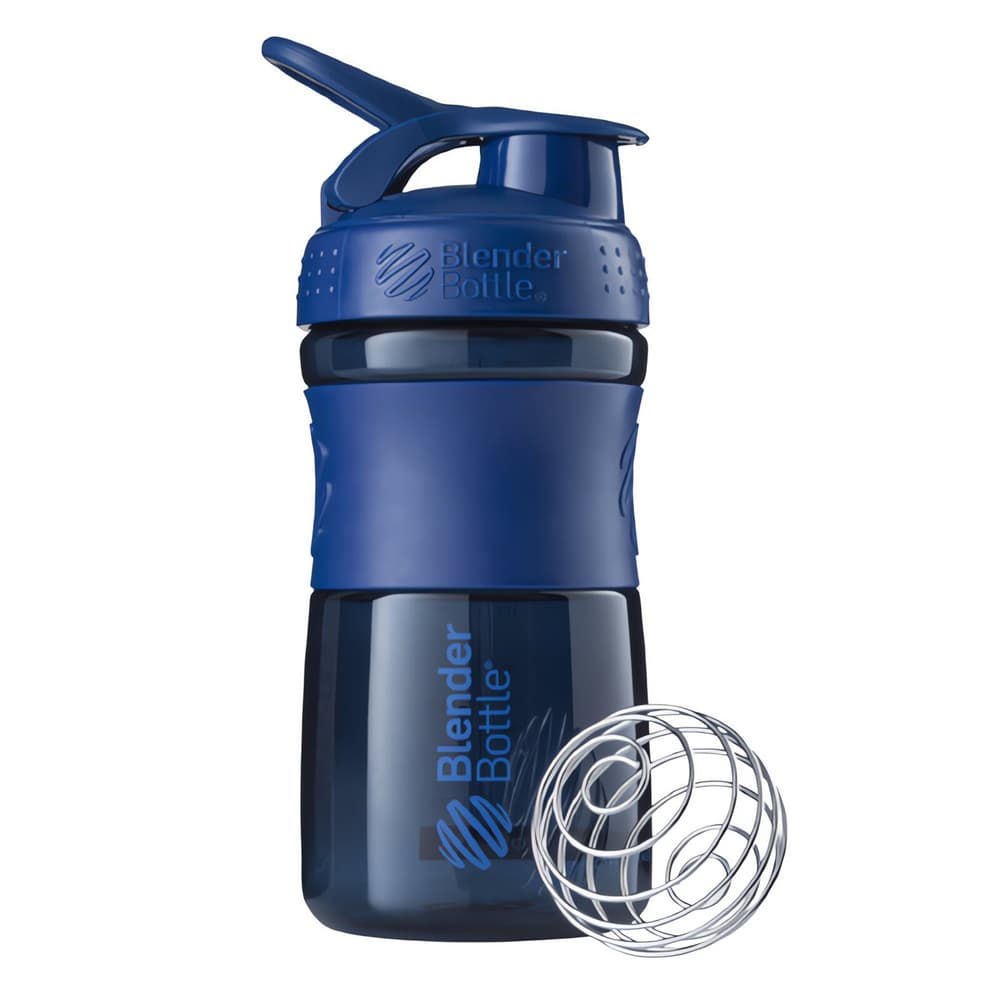 SportMixer Flip 590ml Shaker Blender Bottle 468840600043 Taglie Misura unitaria Colore blu marino N. figura 1