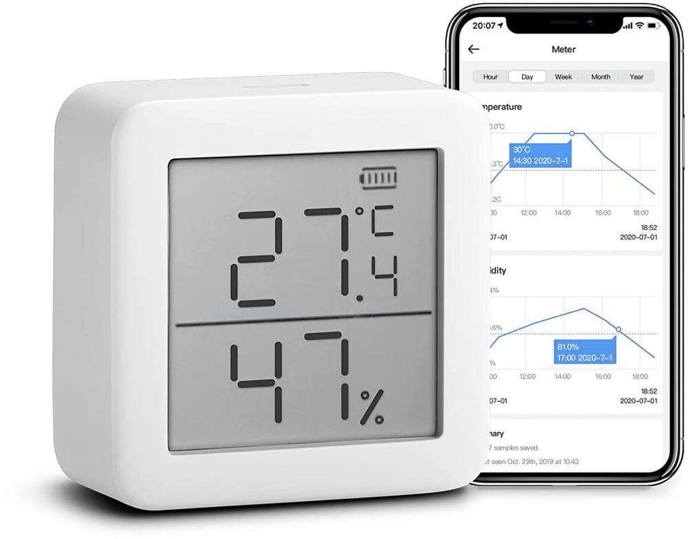 Smartes Innen-Thermometer Thermometer & Hygrometer SwitchBot 785302422341 Bild Nr. 1