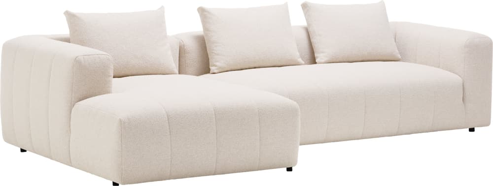 RAYAS Ecksofa 405885150112 Grösse B: 303.0 cm x T: 158.0 cm x H: 64.5 cm Farbe Creme Bild Nr. 1