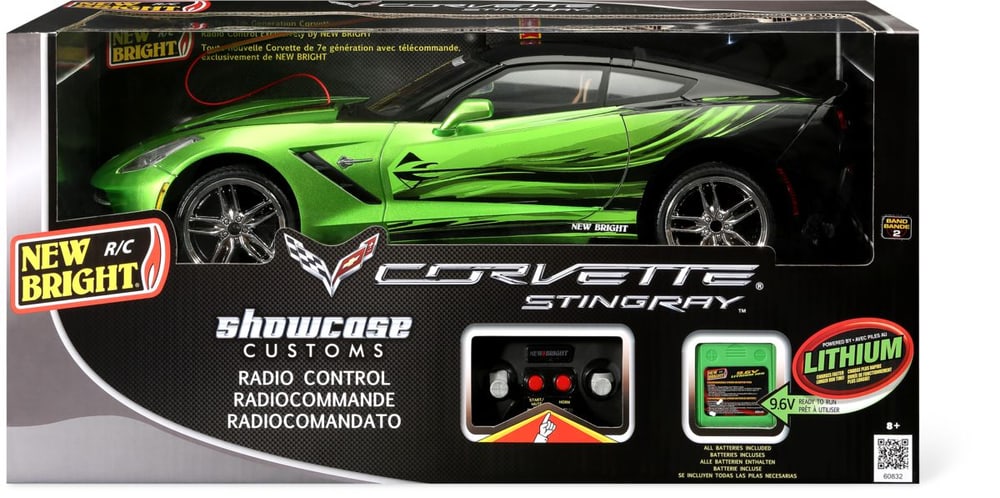 RC Corvette C7, verde New Bright 74428770000015 No. figura 1