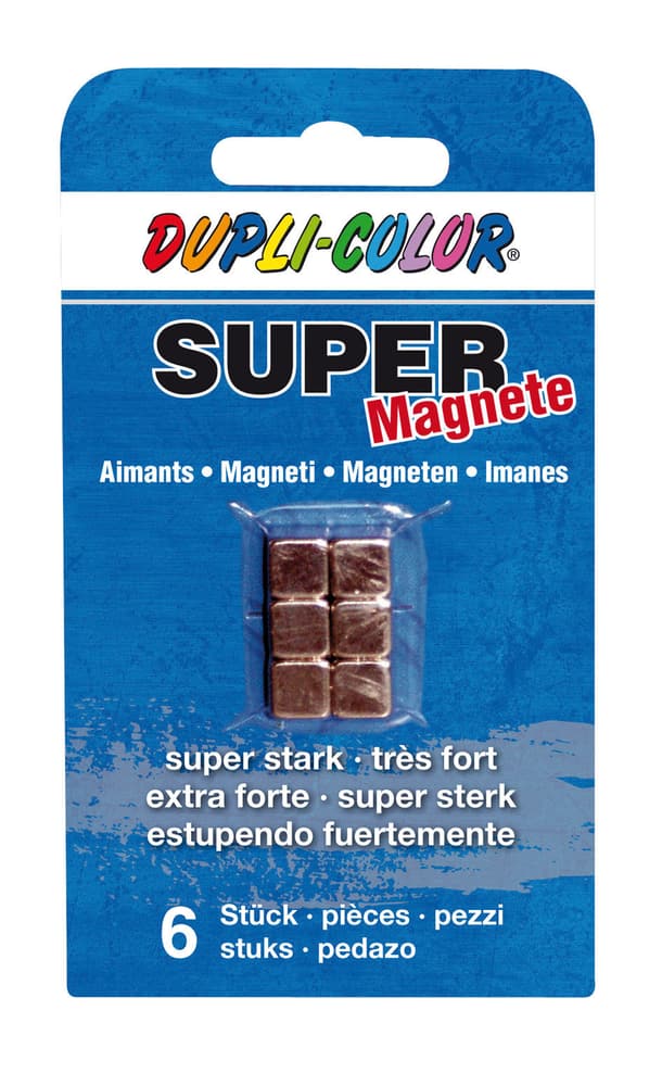 Super Magnete 6 Stk. Magnete Dupli-Color 660563800000 Bild Nr. 1