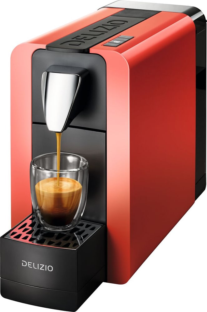 Compact One II Glossy Red Machine à café à capsules Delizio 71746200000016 Photo n°. 1