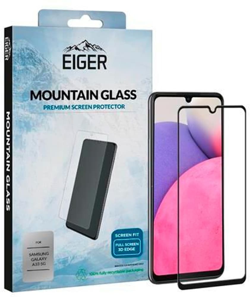 DISP-F SAA335G 3-D GLAS Protection d’écran pour smartphone Eiger 785300178162 Photo no. 1