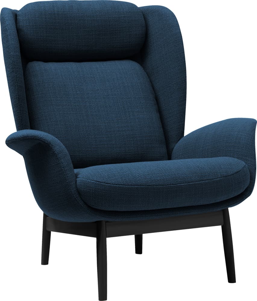 FRITZ Sessel 402482207040 Grösse B: 93.0 cm x T: 90.0 cm x H: 102.0 cm Farbe Blau Bild Nr. 1