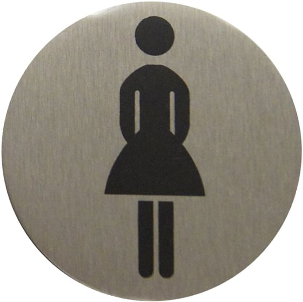 Plaque WC femmes Enseigne de porte Alpertec 614103400000 Photo no. 1