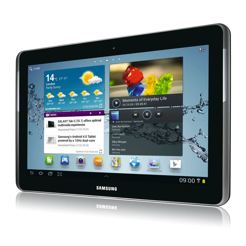 Galaxy Tab2 10.1 WiFi 32 Go argent Samsung 79776040000012 Photo n°. 1