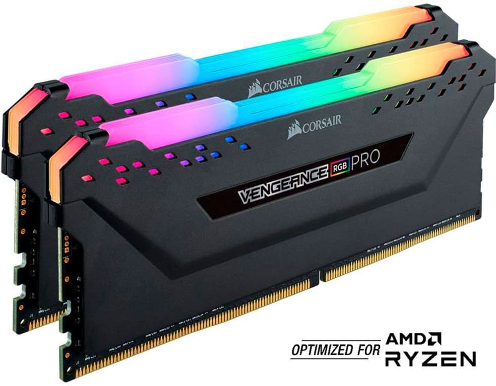 DDR4-RAM Vengeance RGB PRO Black iCUE 2933 MHz 2x 16 GB RAM Corsair 785300187317 N. figura 1