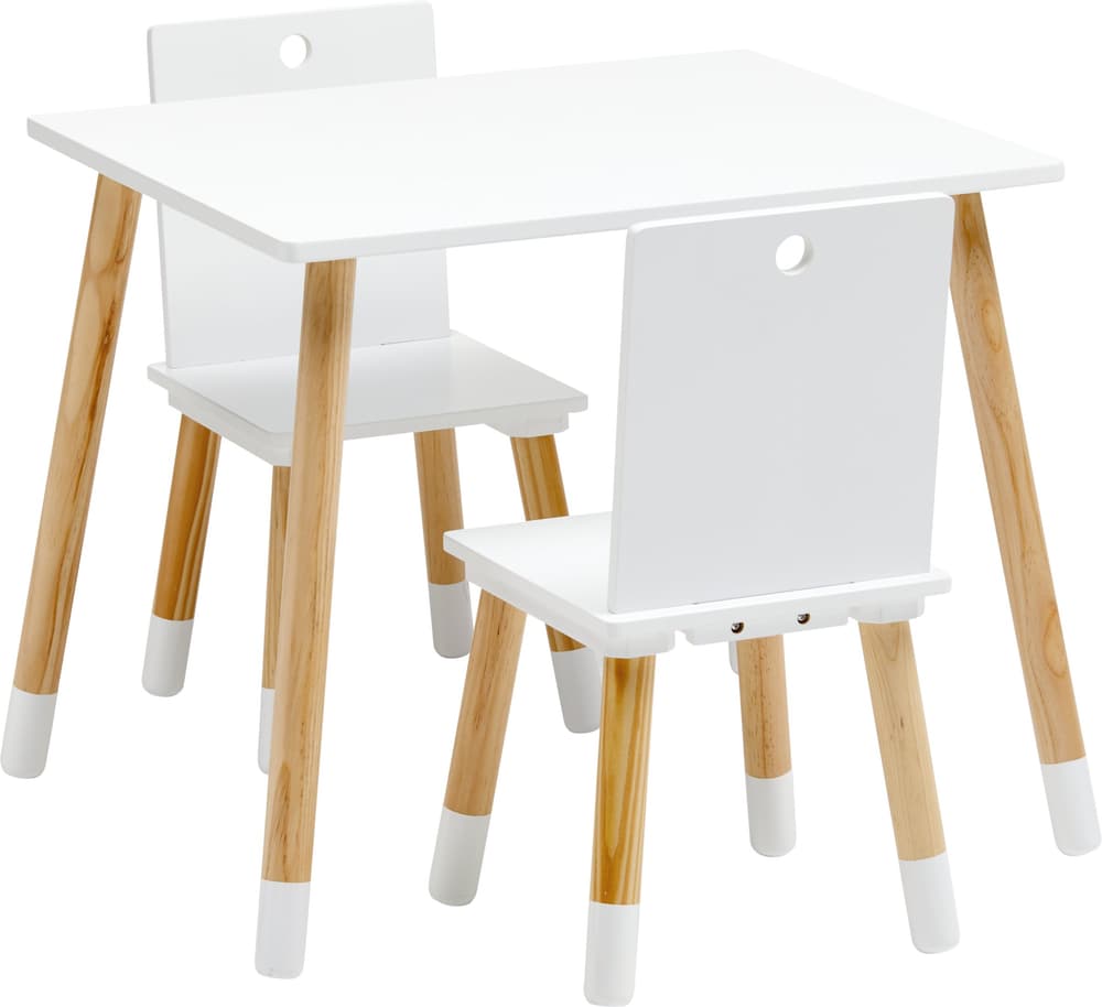 BEN Table et sièges pour enfants 404736900000 Couleur Blanc Photo no. 1