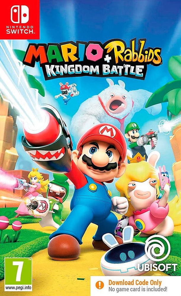 NSW - Mario & Rabbids Kingdom Battle D (Code in A Box) Game (Box) 785302414310 Bild Nr. 1