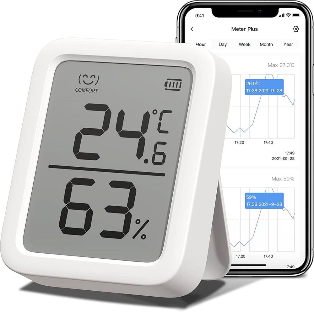 Smartes Innen-Thermometer & Hygrometer Thermometer & Hygrometer SwitchBot 785302422336 Bild Nr. 1