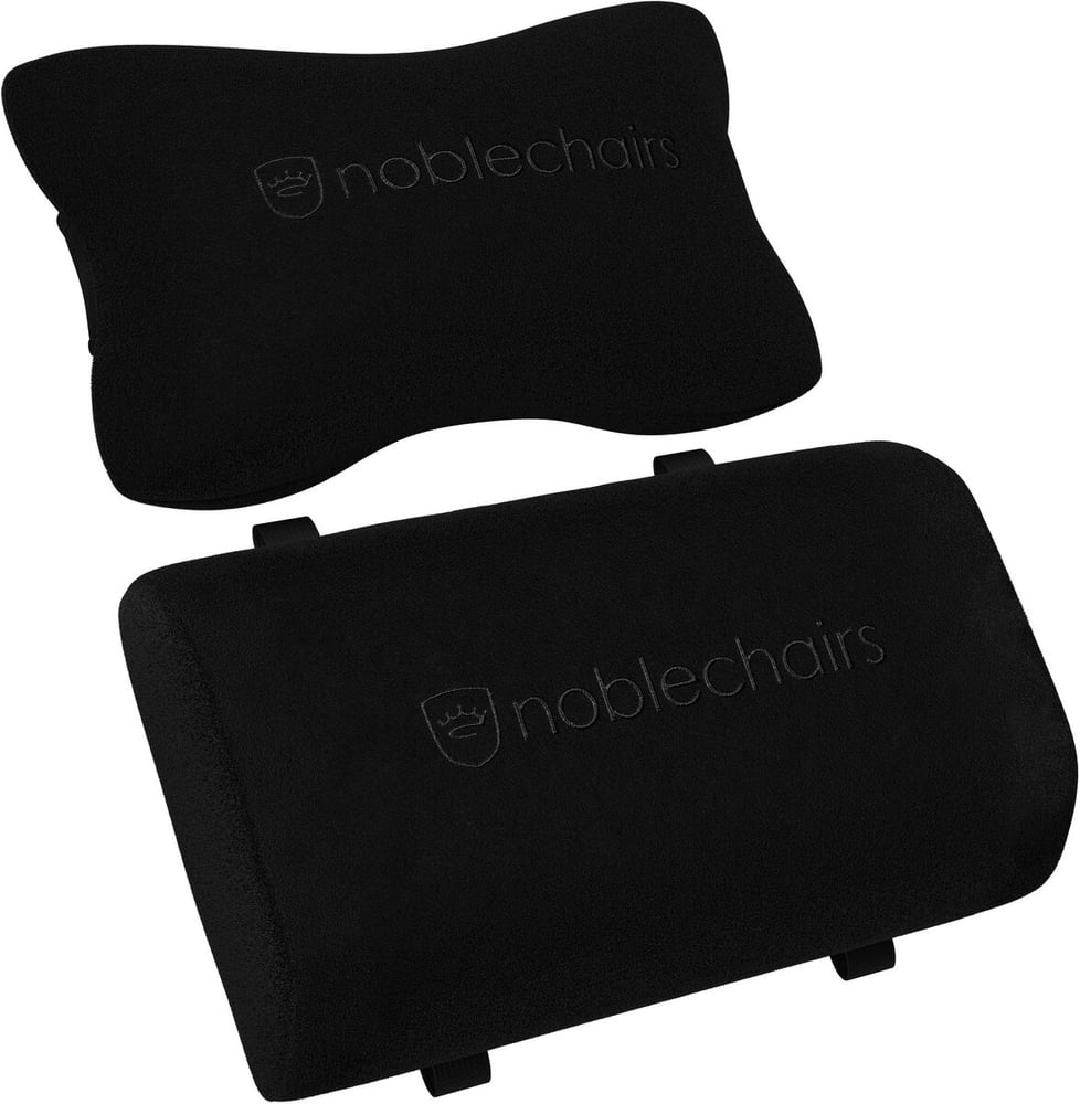 Pillow-Set for EPIC/ICON/HERO - black/black Accessori per mobile da gaming Noble Chairs 785302415996 N. figura 1