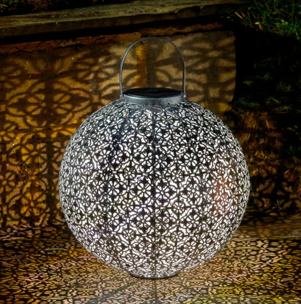Lanterna Solare Jumbo Damascata Luce per sentiero Smart Garden 669700105664 N. figura 1